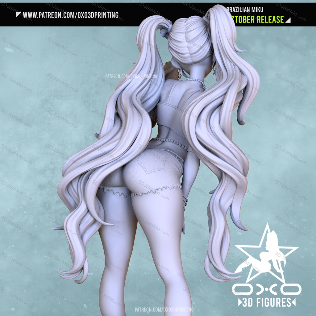 OXO3D 初音未来 巴西初音