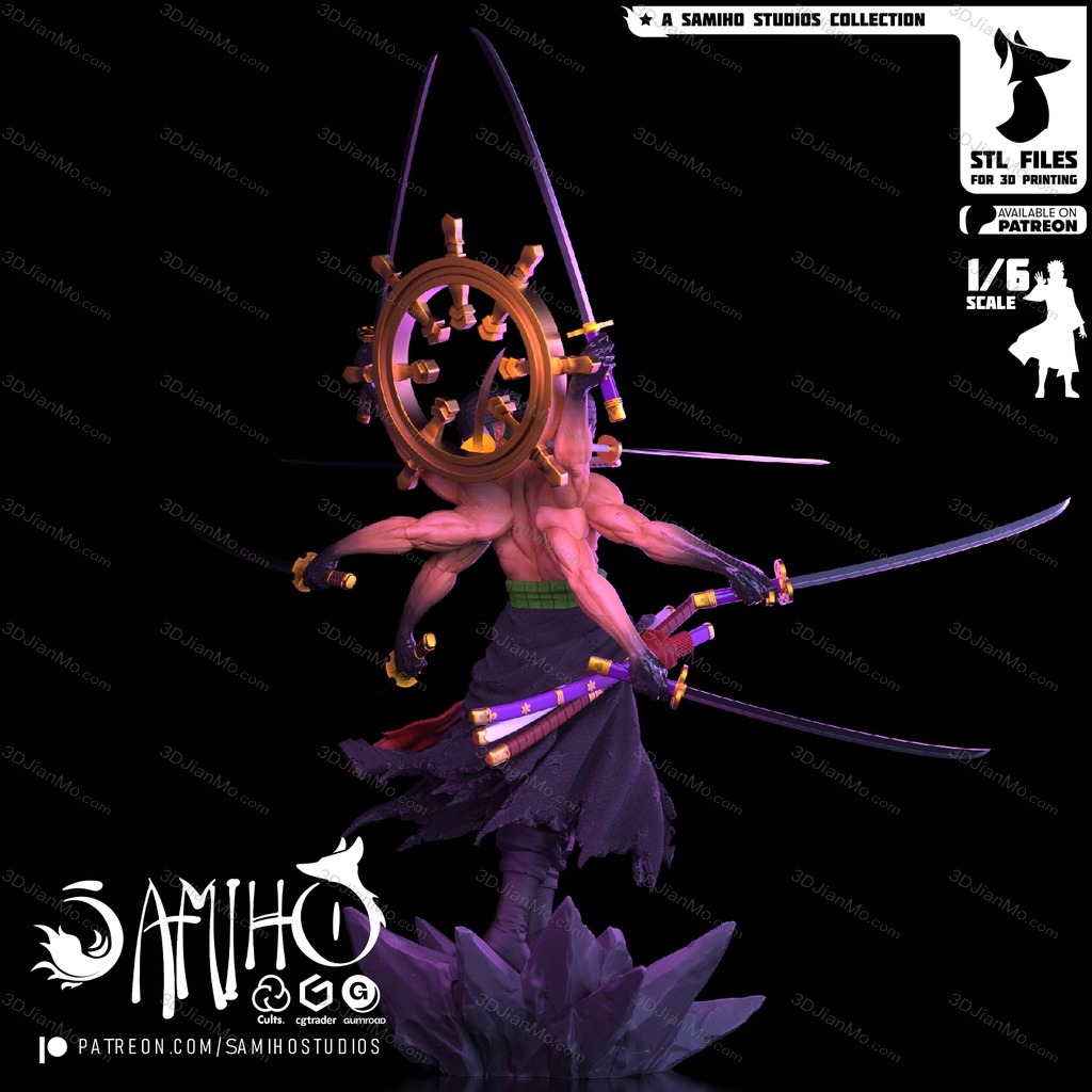 Samiho 海贼王 罗罗诺亚·索隆