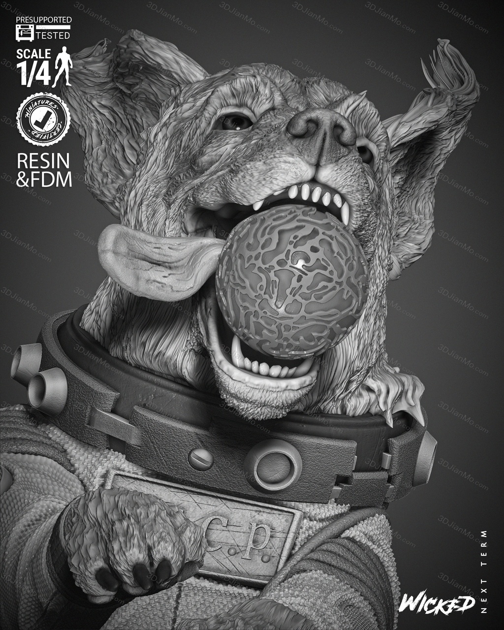 3DWicked 漫威 俄国太空狗科斯莫