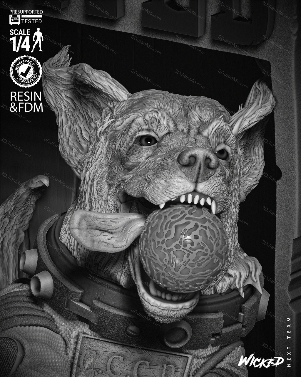 3DWicked 漫威 俄国太空狗科斯莫