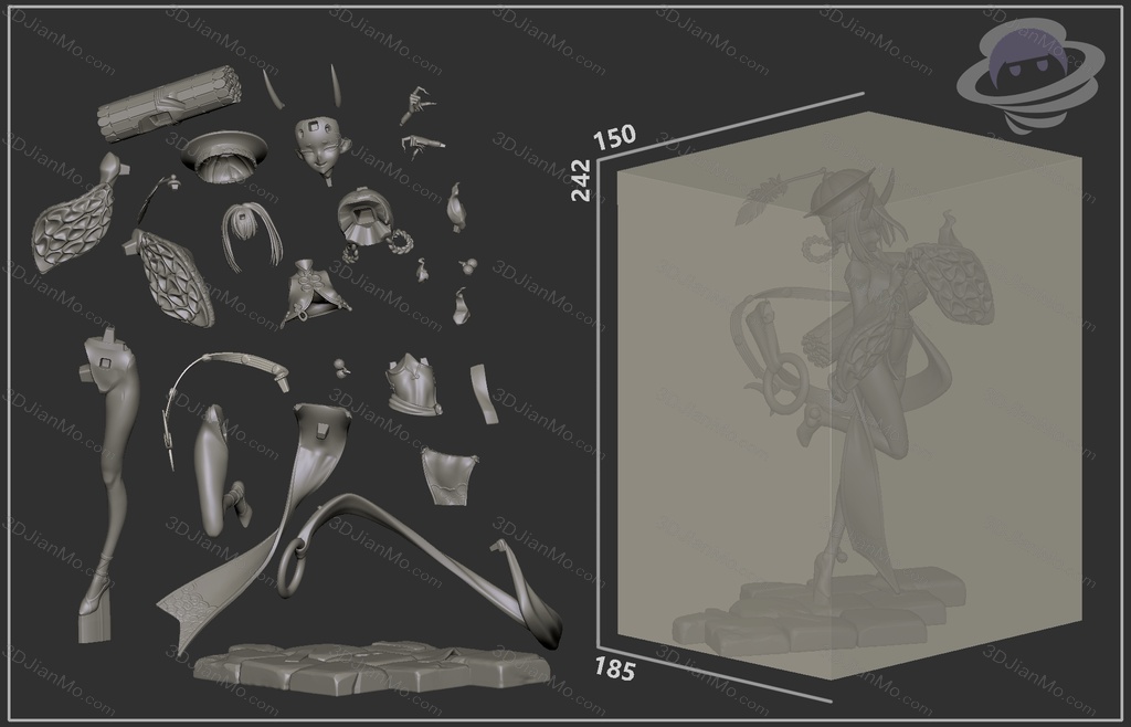 Kuru Figure 命运-冠位指定 酒吞童子