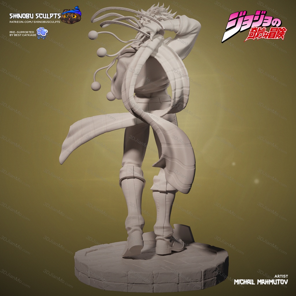 Shinobu Sculpts JOJO的奇妙冒险 乔瑟夫·乔斯达