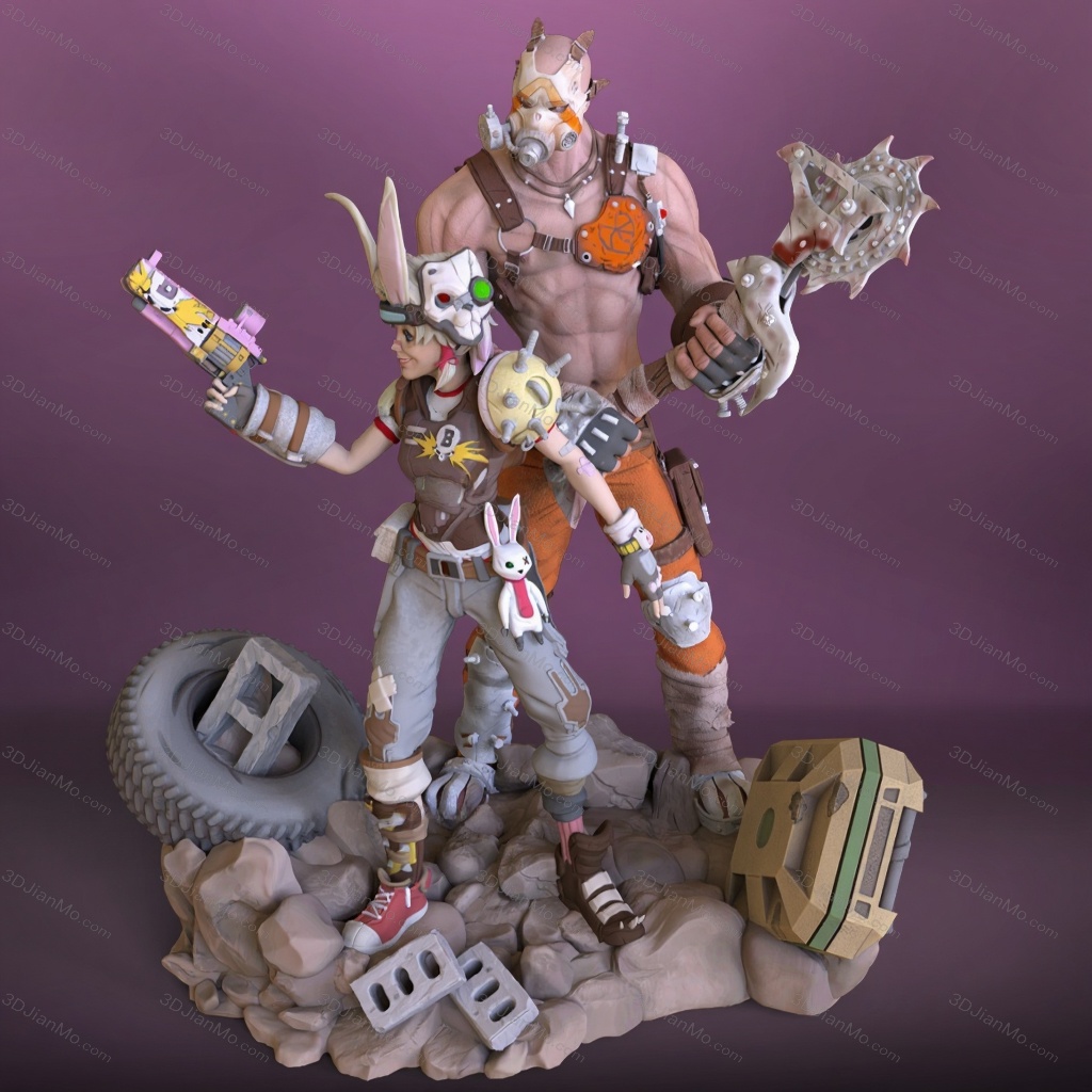 OXO3D 无主之地 缇娜