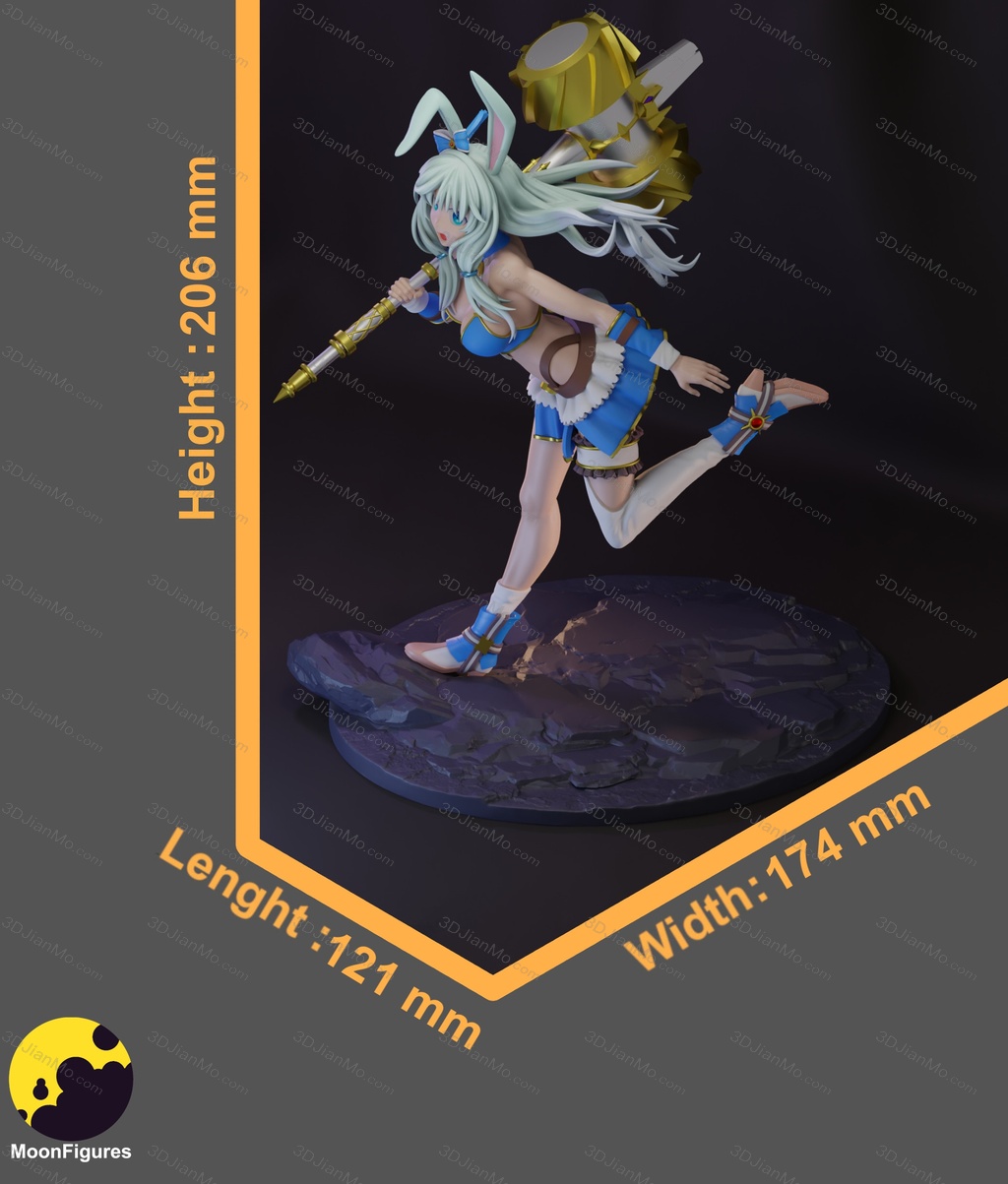 Moon Figures 平凡职业造就世界最强 希娅·哈乌利亚