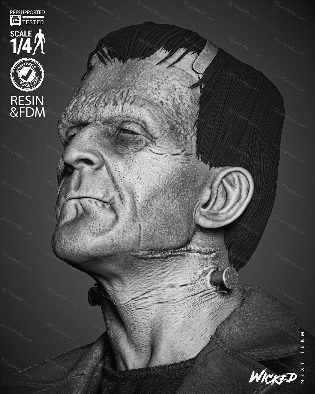 3DWicked 科学怪人 弗兰肯斯坦