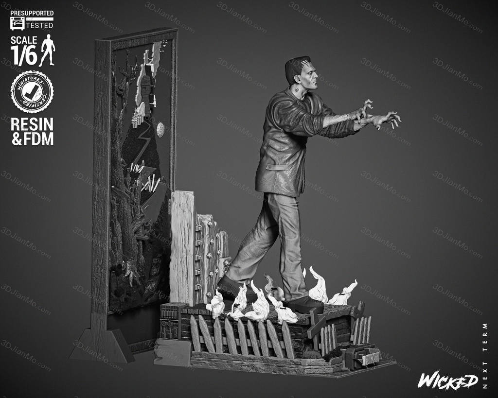 3DWicked 科学怪人 弗兰肯斯坦