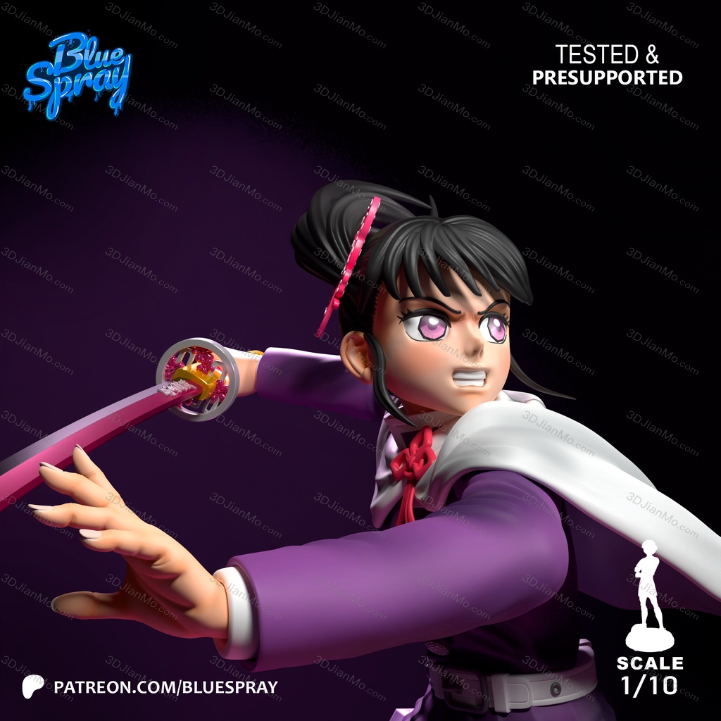 Blue Spray 鬼灭之刃 栗花落香奈乎