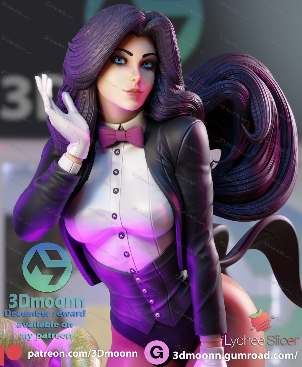 3Dmoonn DC漫画 扎坦娜·扎塔拉