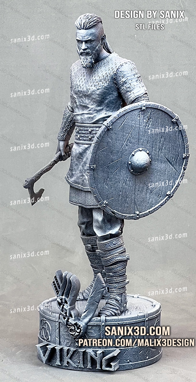 Sanix3d 维京传奇 拉格纳·洛德布洛克