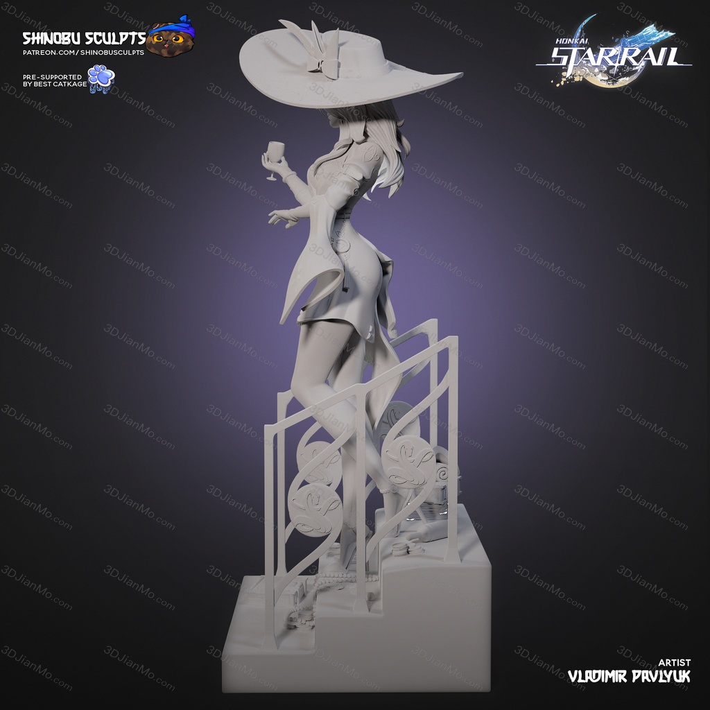 Shinobu Sculpts 崩坏：星穹铁道 翡翠