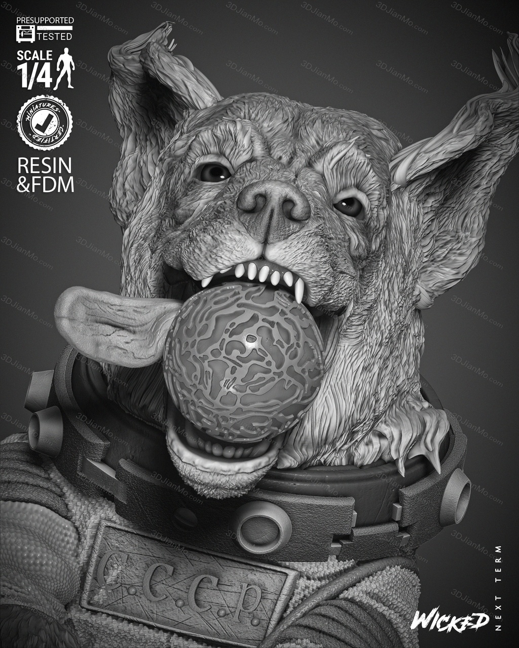 3DWicked 漫威 俄国太空狗科斯莫