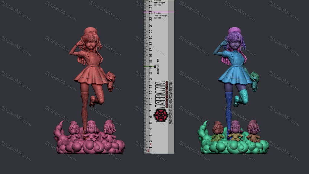 Azerama 超喜欢你的100个女朋友 Ahko