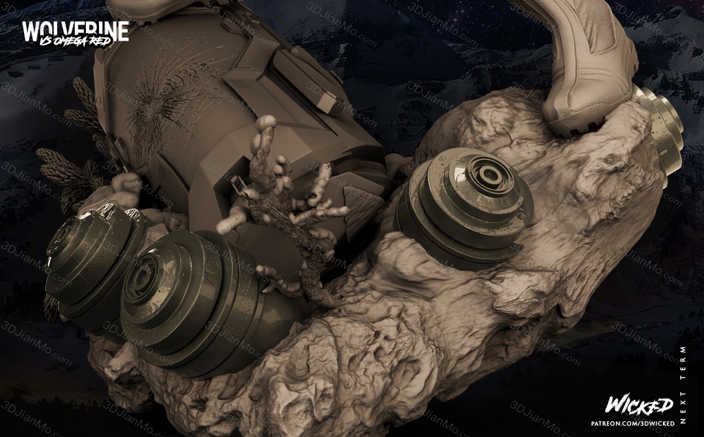 3DWicked 漫威 金钢狼