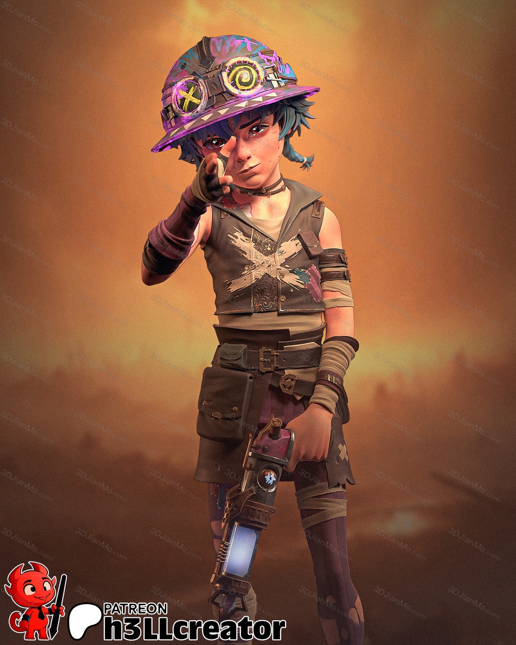 H3LL 英雄联盟 双城之战 伊莎