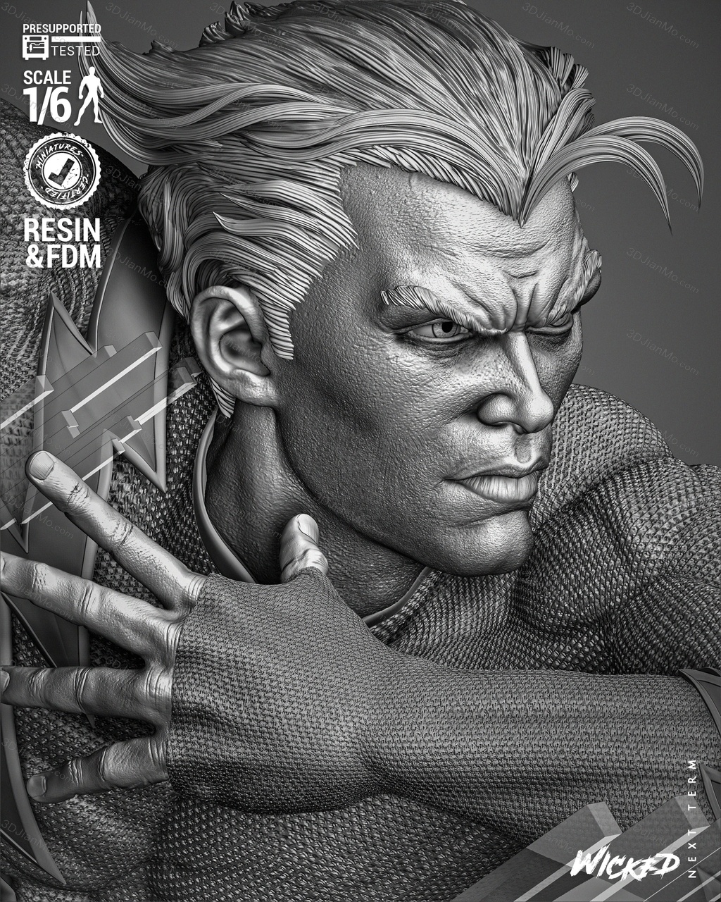 3DWicked 漫威 快银