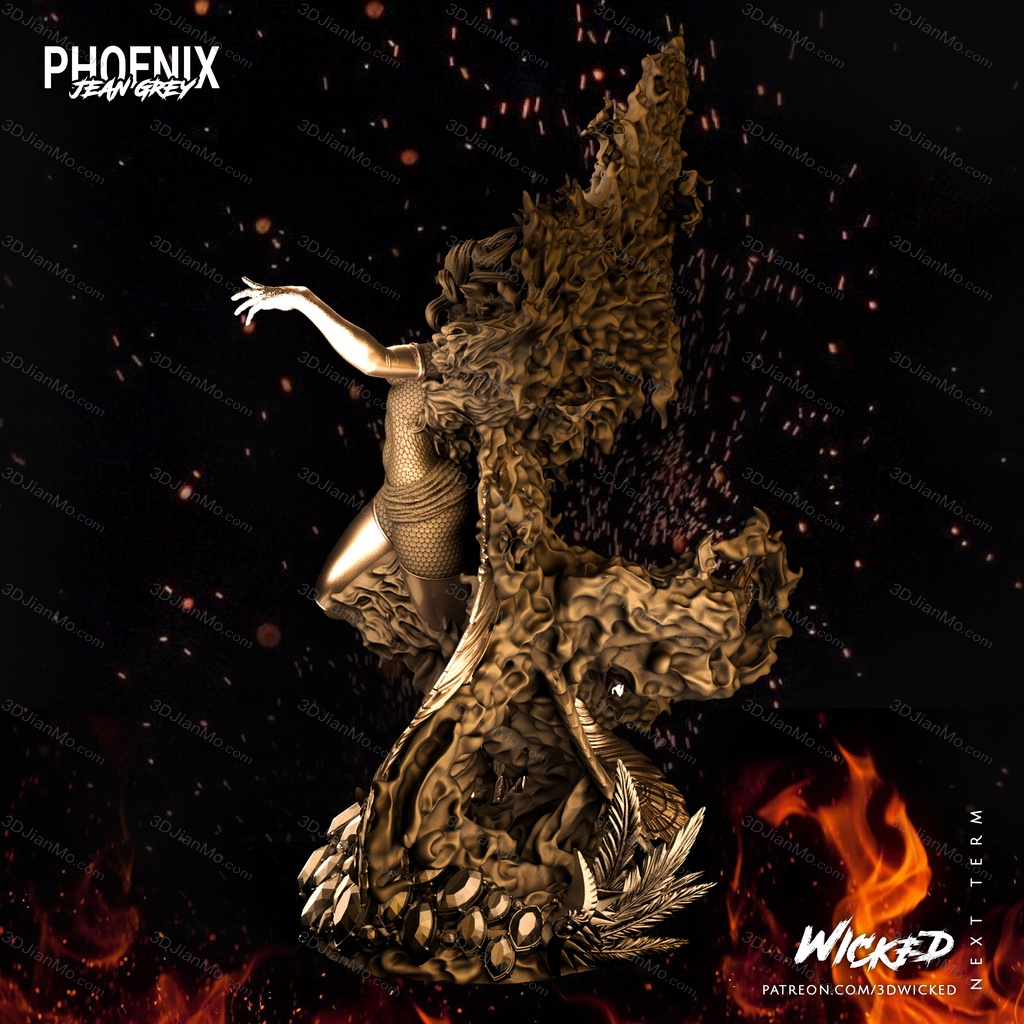 3DWicked 漫威 凤凰女