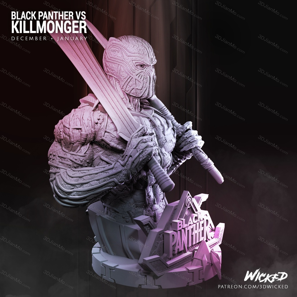 3DWicked 漫威 艾瑞克·克尔芒戈