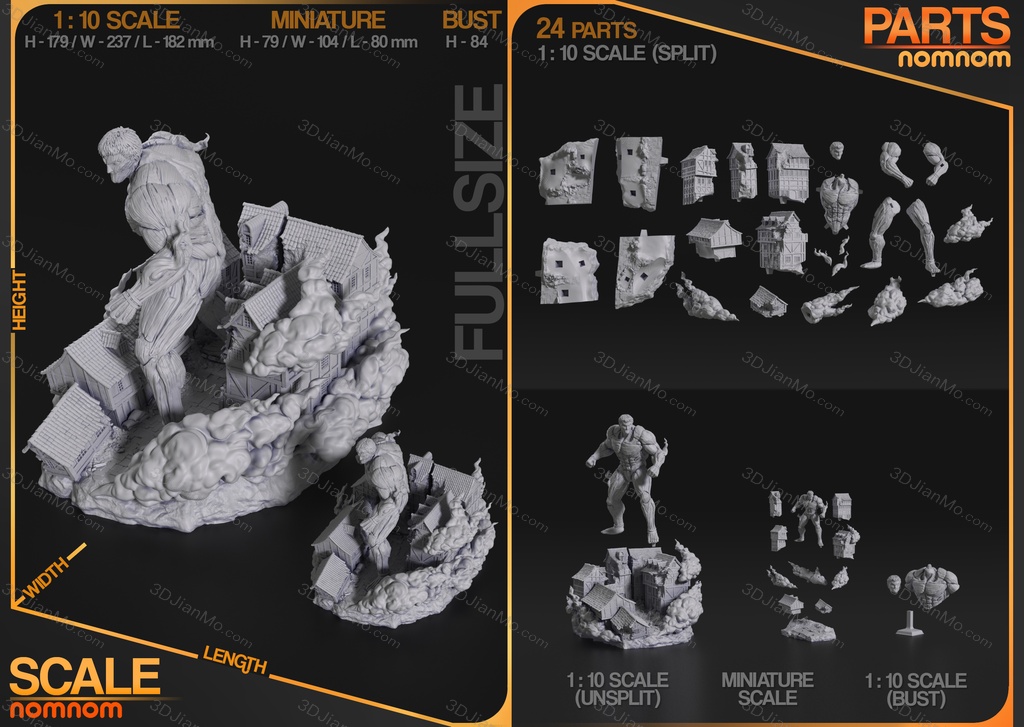 NomNom 进击的巨人 铠之巨人