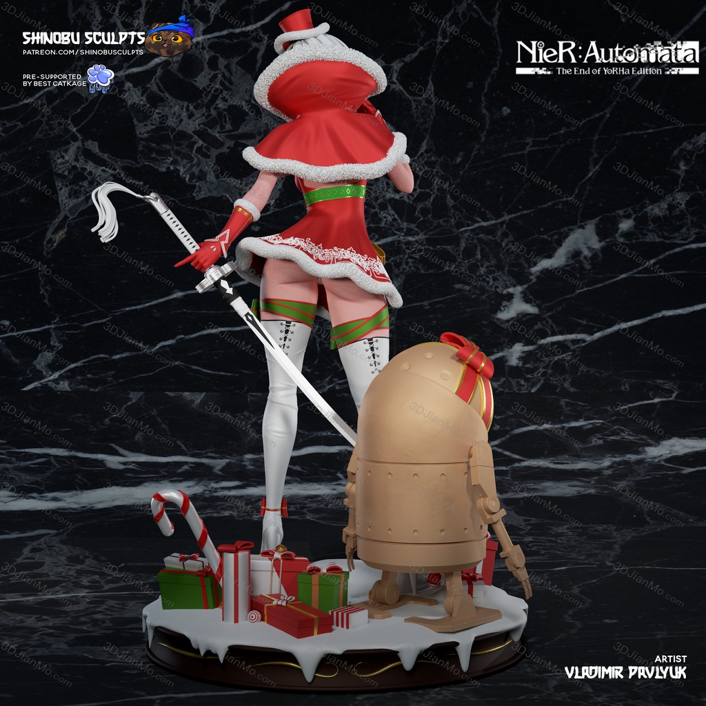 Shinobu Sculpts 尼尔 机械纪元 2B