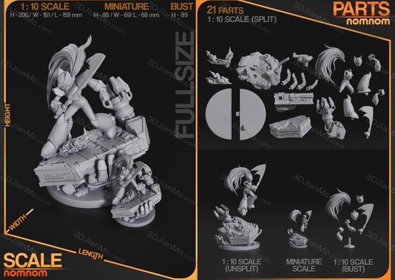 NomNom 洛克人 杰洛