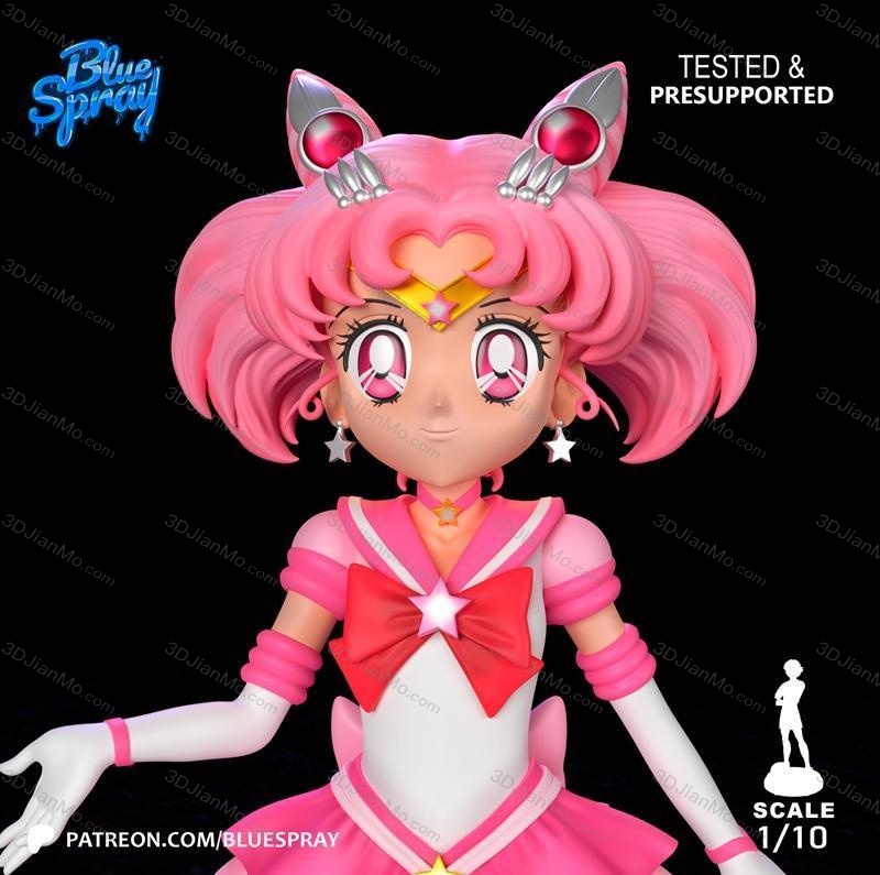 Blue Spray 美少女战士 月野兔