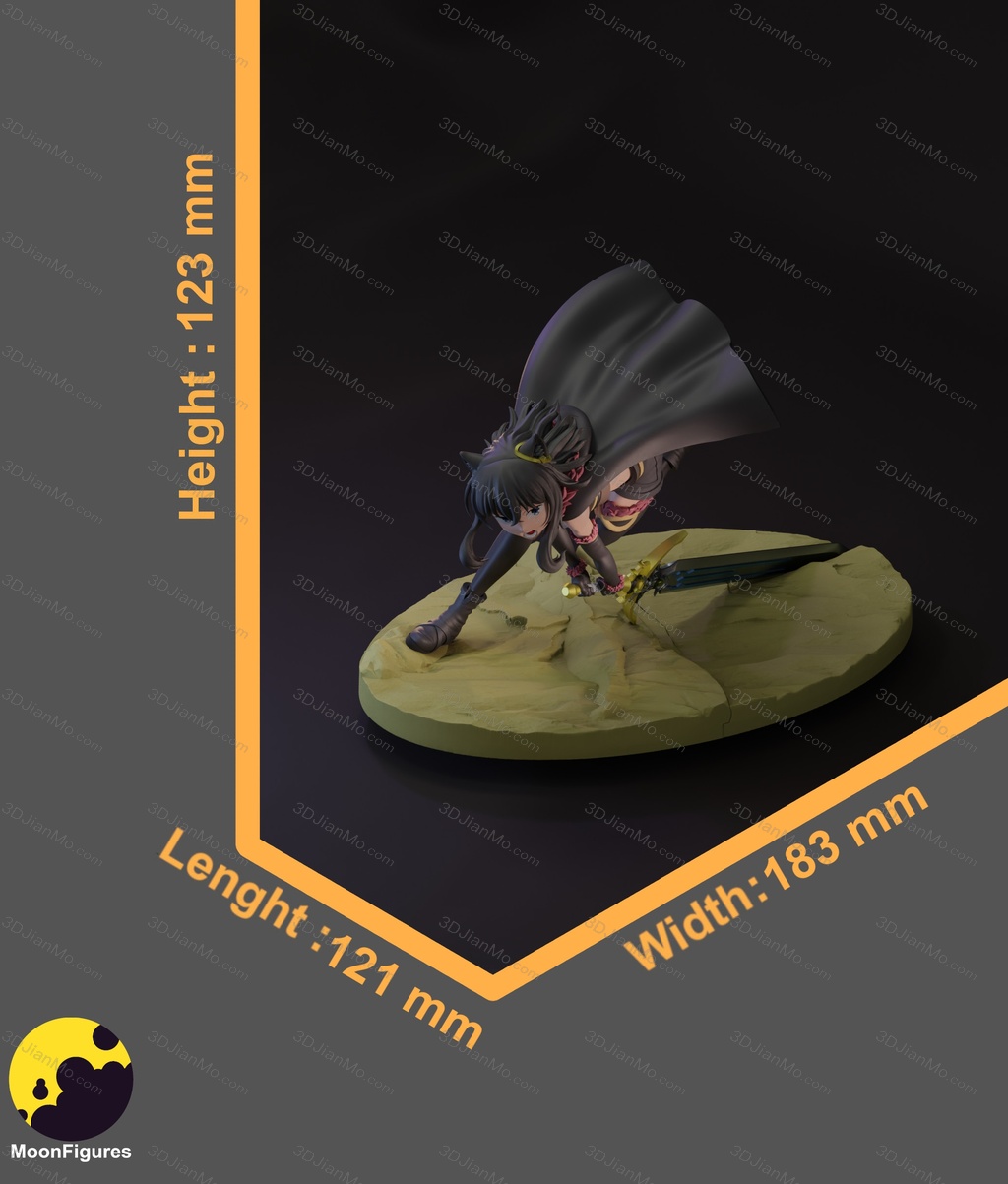 Moon Figures 转生成为魔剑了 芙兰