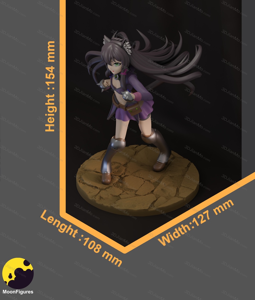 Moon Figures 异世界魔王与召唤少女的奴隶魔术 蕾姆‧嘉蕾邬