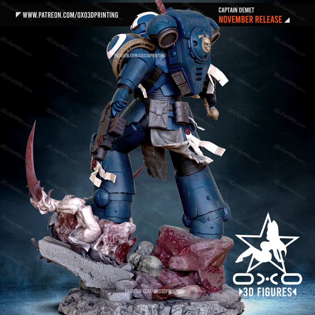 OXO3D 战锤40K 星际战士