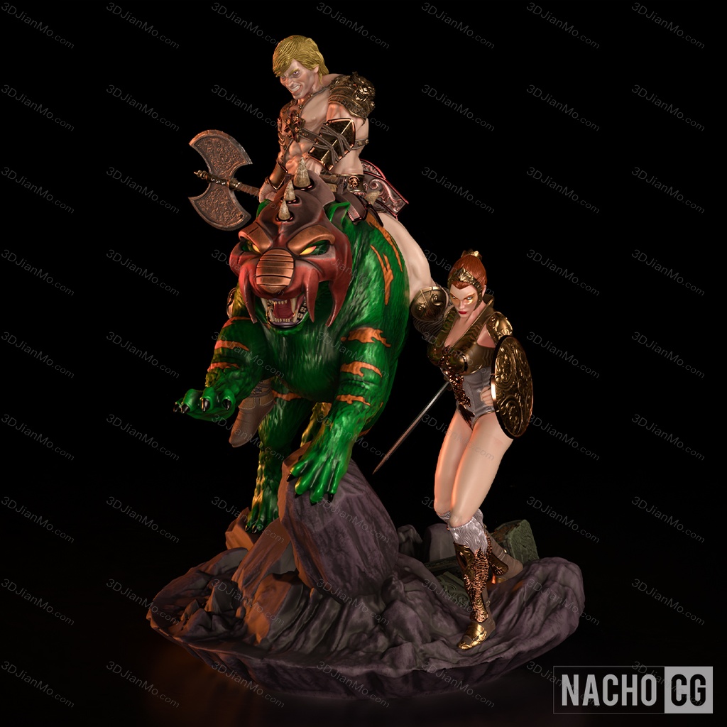 Nacho CG 宇宙的巨人希曼 希曼