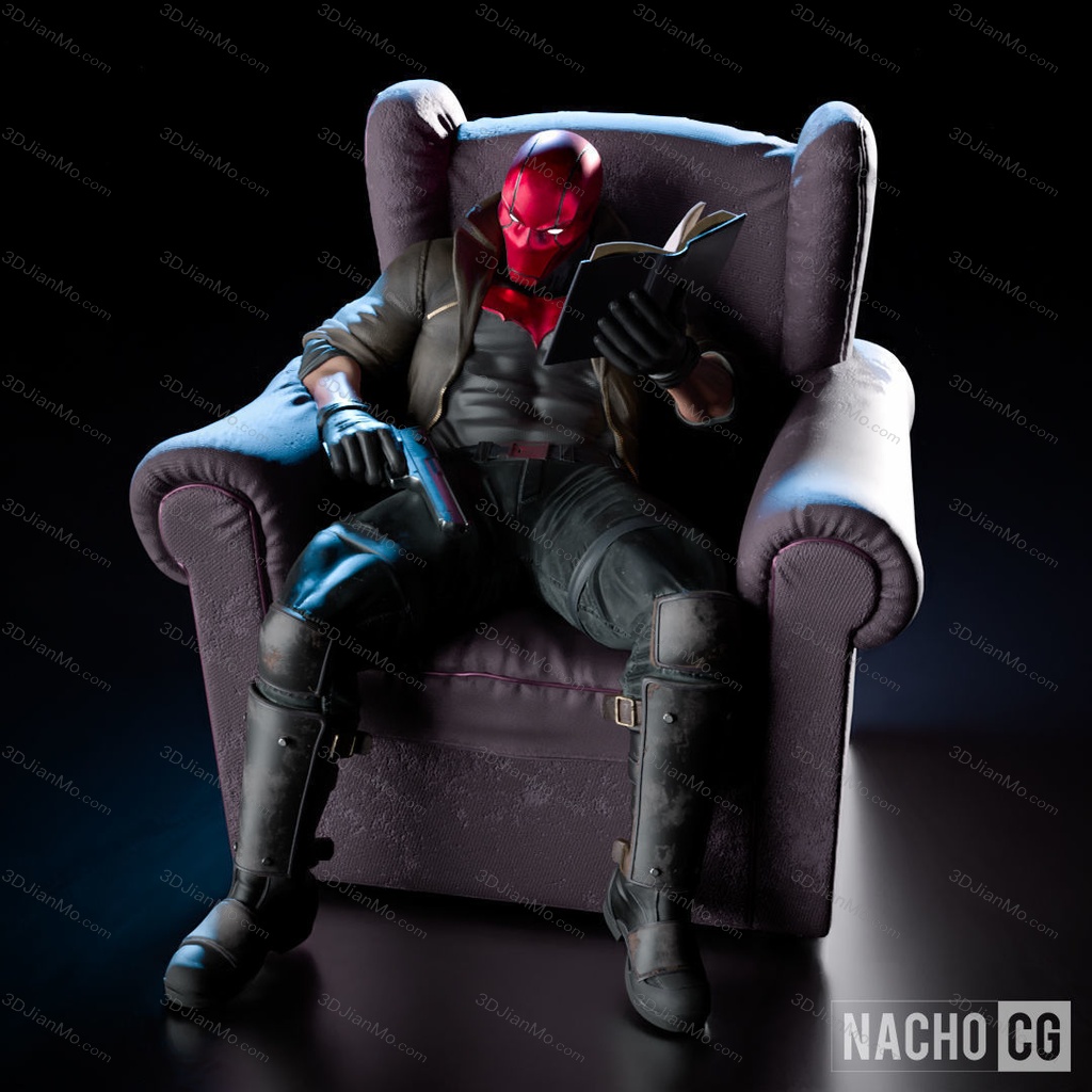 Nacho CG DC漫画 红头罩