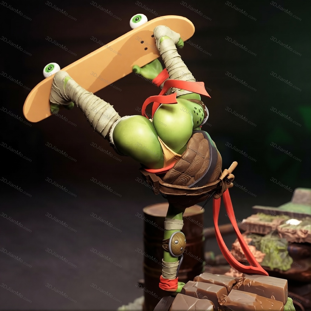 Peach Figure 忍者神龟 拉斐拉