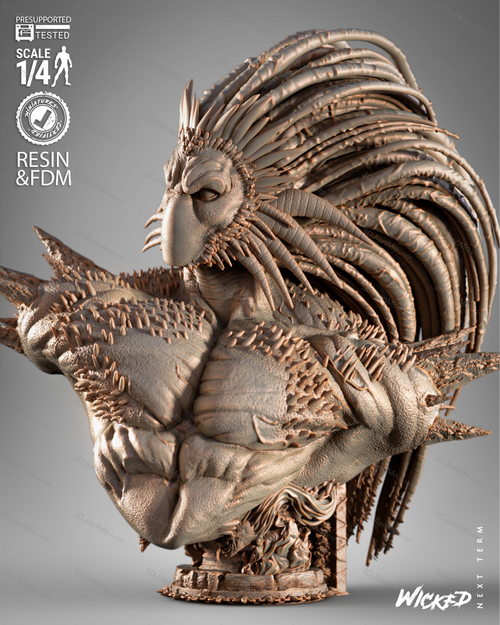 3DWicked 漫威 黑心怪