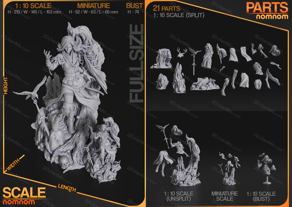 NomNom 猎魔人 叶奈法