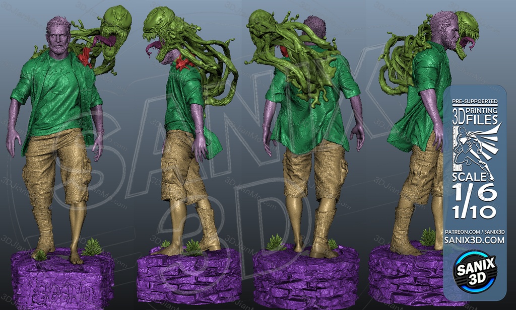 Sanix3d 漫威 毒液 最后一舞