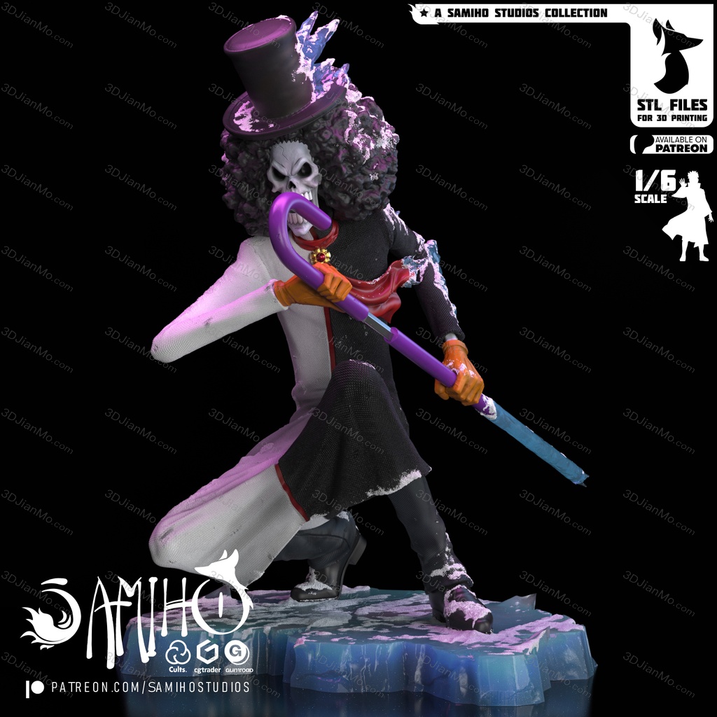 Samiho 海贼王 布鲁克