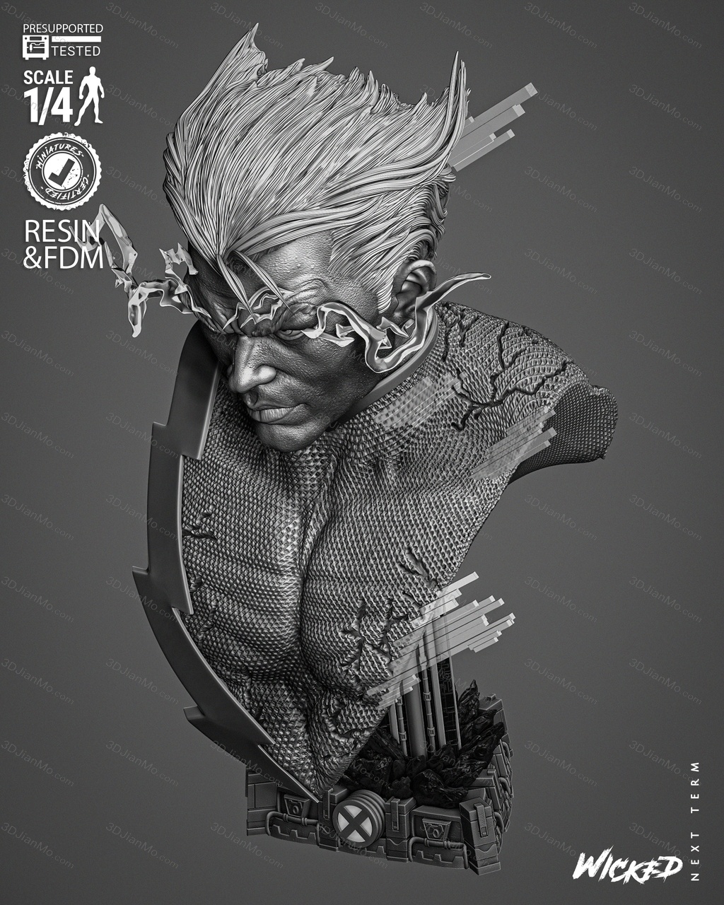 3DWicked 漫威 快银