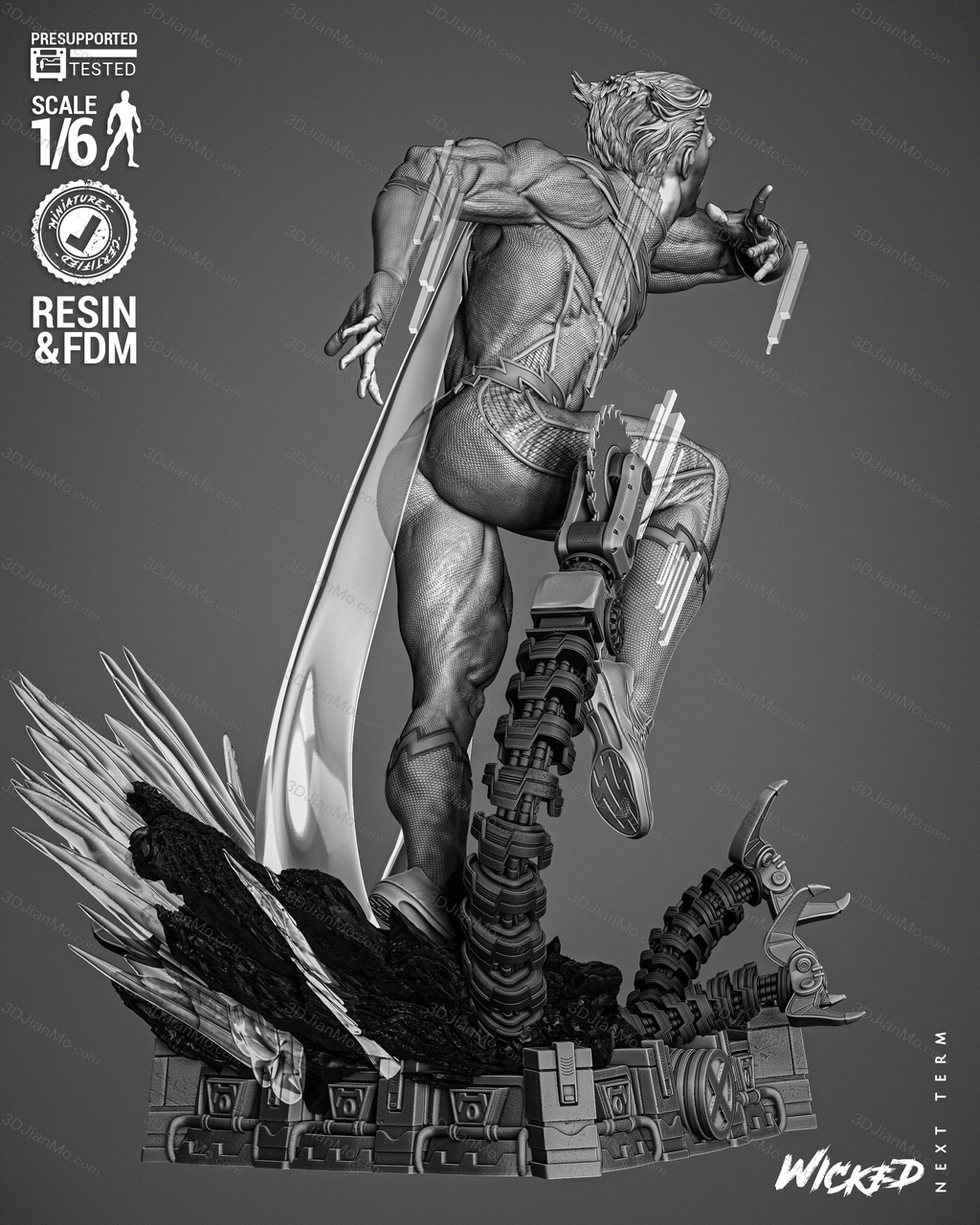 3DWicked 漫威 快银