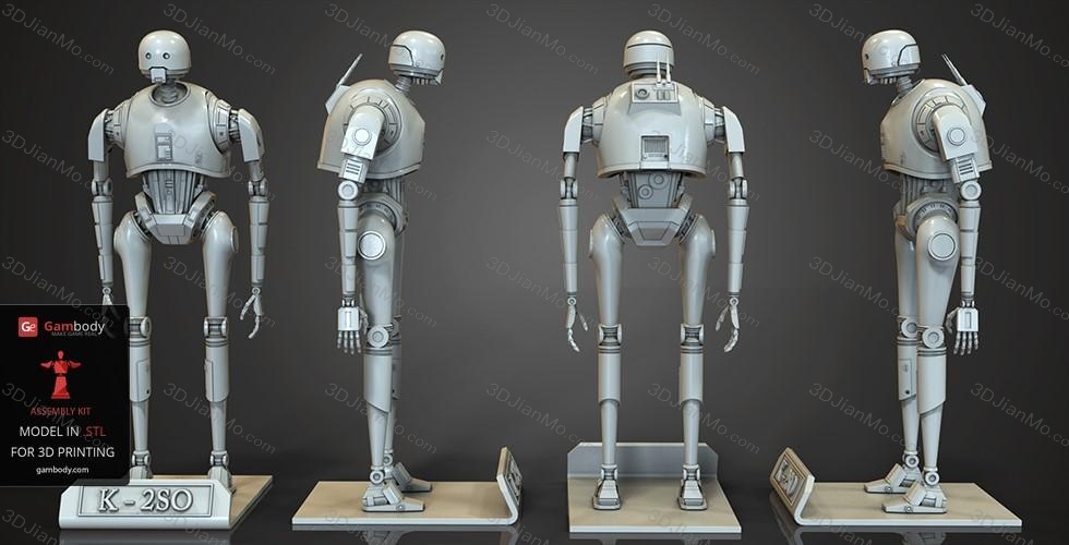 Gambody 星球大战 K-2SO机器人