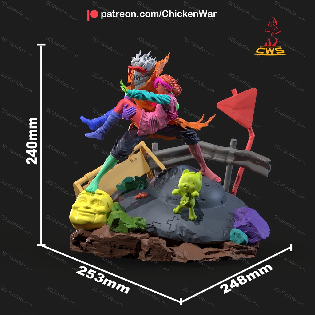 CW Studio 当哒当 绫濑桃和高仓健