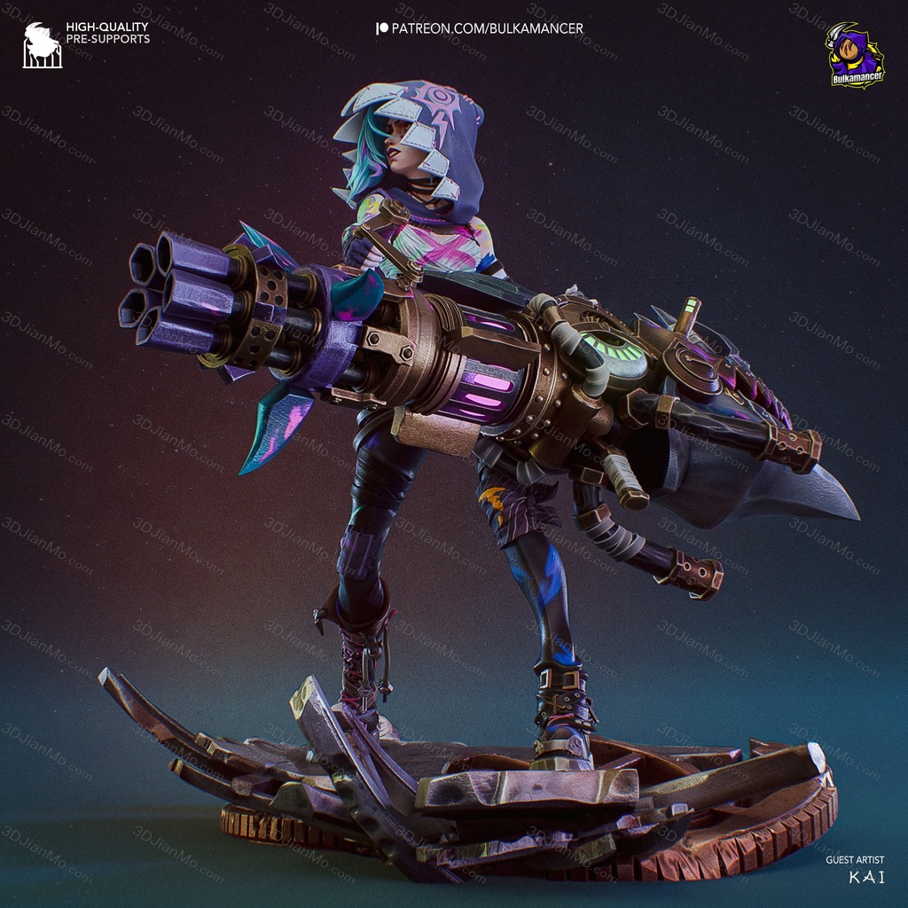 Bulkamancer 英雄联盟 金克丝