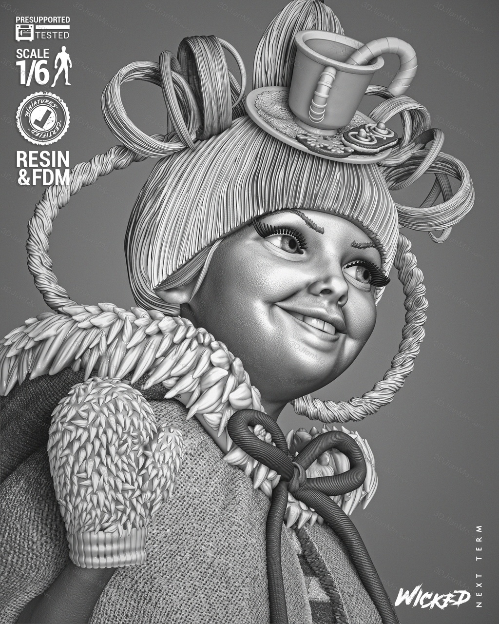 3DWicked 绿毛怪格林奇 辛迪·露