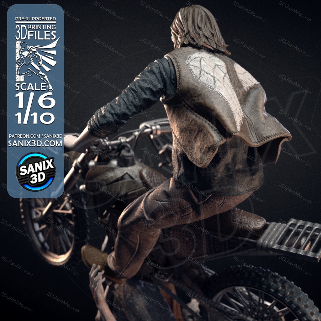 Sanix3d ‌行尸走肉 达里尔·迪克森