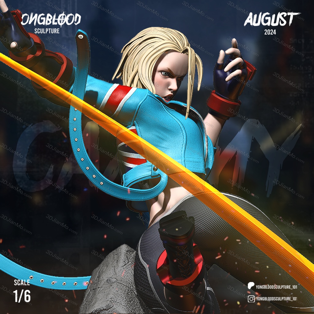 Yongblood Sculpture 街头霸王 嘉米