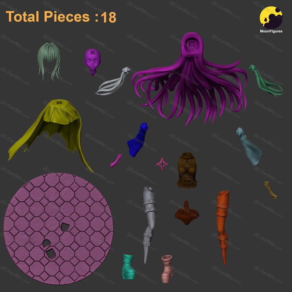 Moon Figures 出包王女 金色暗影