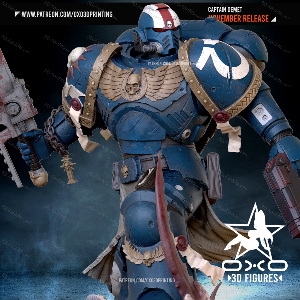 OXO3D 战锤40K 星际战士