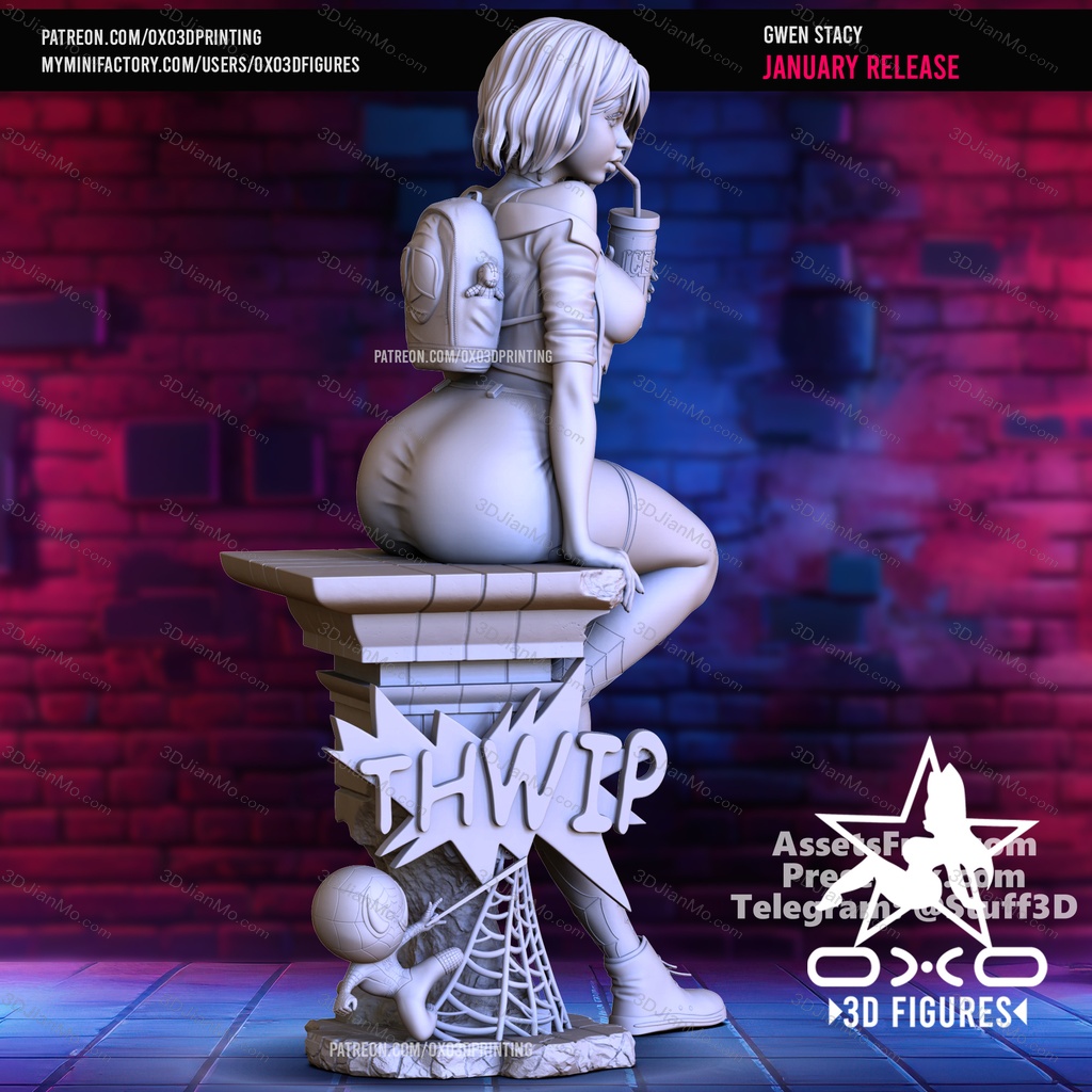 OXO3D 漫威 格温·史蒂芬妮