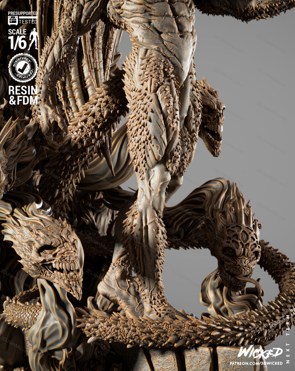 3DWicked 漫威 黑心怪