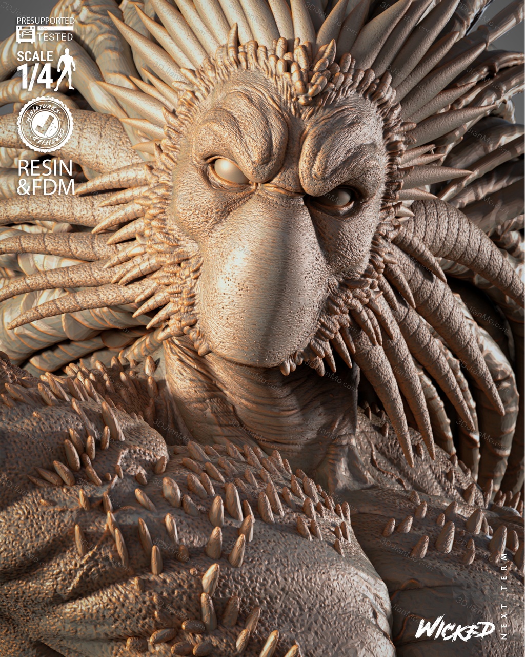 3DWicked 漫威 黑心怪