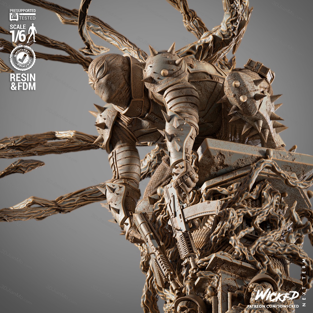 3DWicked 漫威 毒液特工