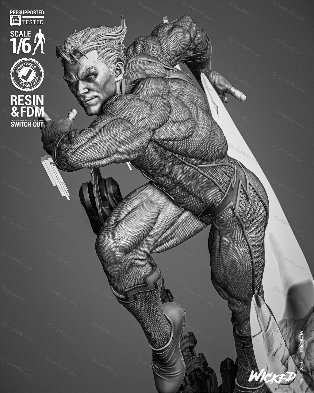 3DWicked 漫威 快银